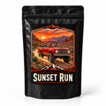 Sunset Run coffee bag