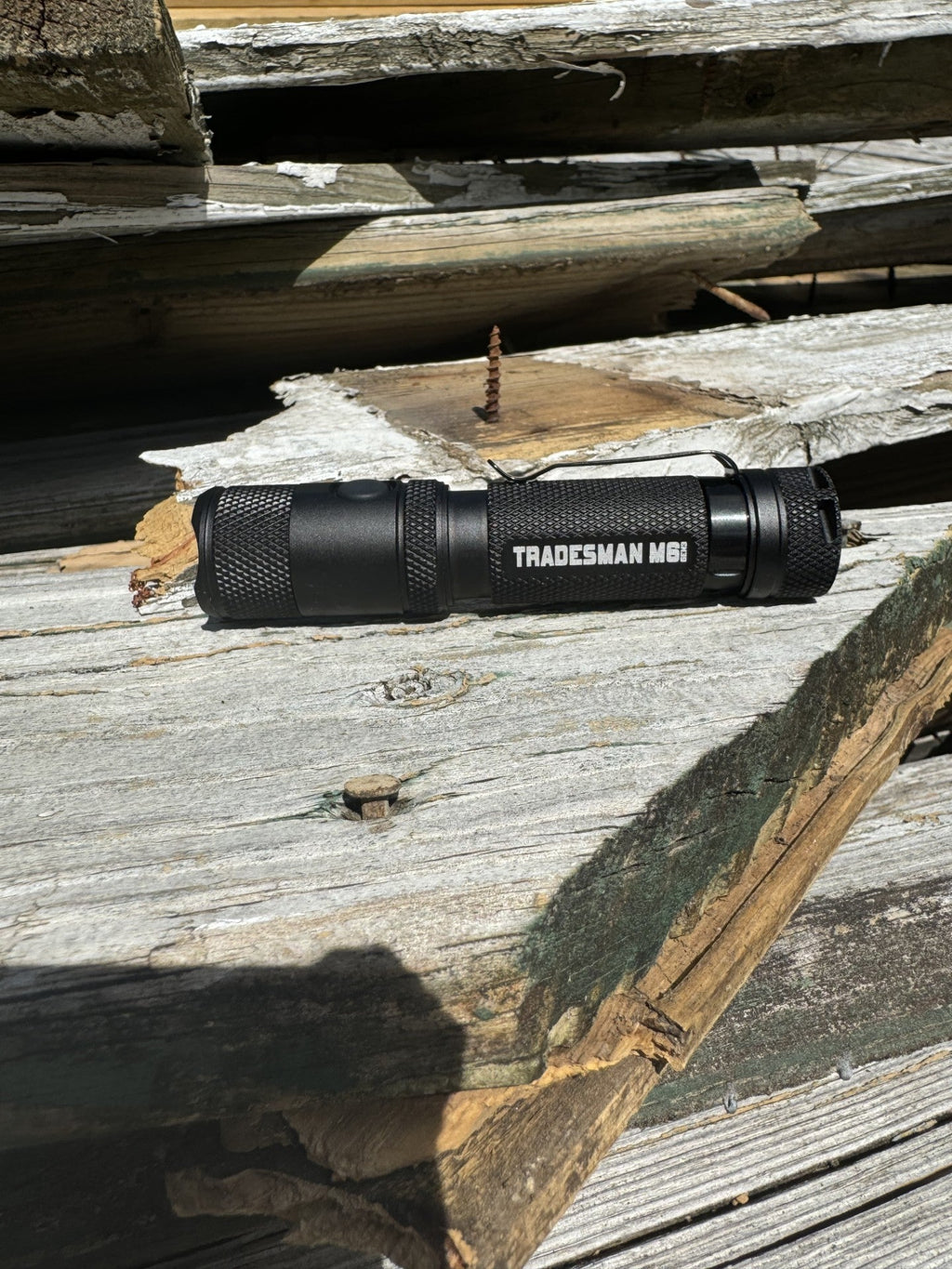 PowerTac M6 GEN3 Tradesman Flashlight — 2,030 Lumens