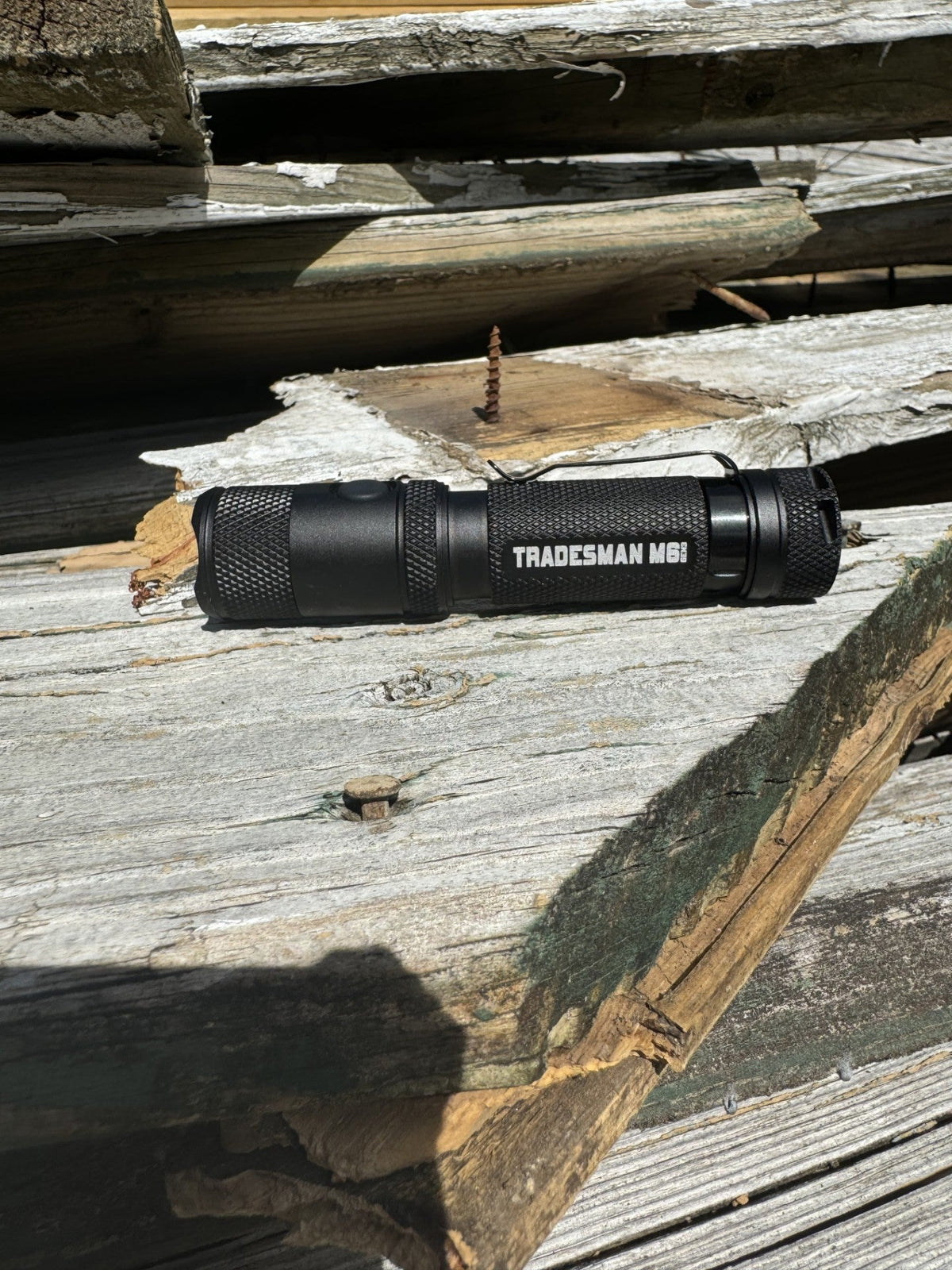 PowerTac M6 GEN3 Tradesman Flashlight — 2,030 Lumens