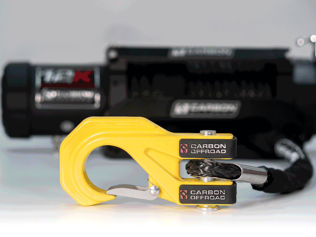 Carbon Offroad Mega Pro Winch Hook by Carbon Offroad USA